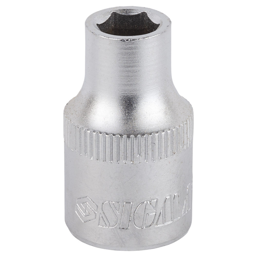 Sigma Насадка шестигранная короткая 1/2" 9мм CrV mid SIGMA (6071091) Коломыя - изображение 3