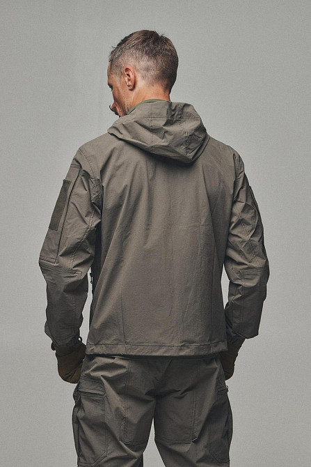 Військова демісезонна куртка хакі 4Wstretch, чоловіча тактична водонепроникна куртка весна осінь Львів - фото 5