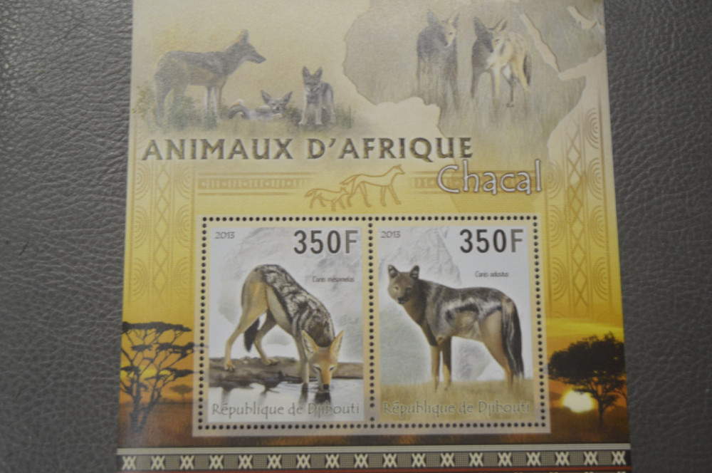 Джибути. Фауна. Техника. Блок. 2013 год (М) Полтава - изображение 1