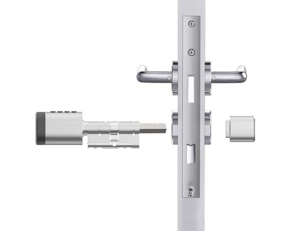 PES Cylinder 3 с клавиатурой и сканером отпечатков пальца 110 мм 75x35Т Киев - изображение 19