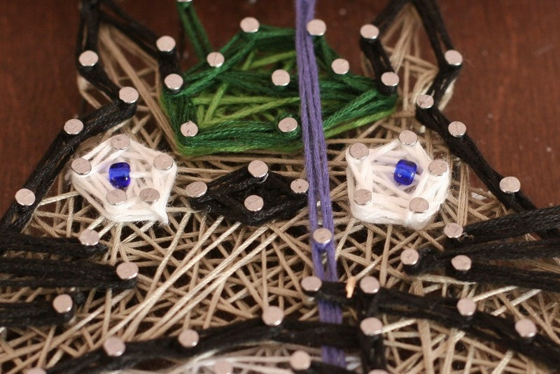 Набір стрінг-арт "Тоторо" ABC-025 дерев'яна основа Вінниця - фото 3