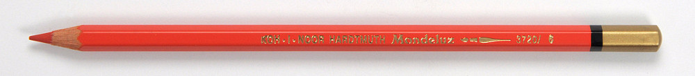 Олівець акварельний "Kooh-i-Noor" 3720/6 MONDELUZ vermillion red/вермильон чер, шт Київ - фото 1