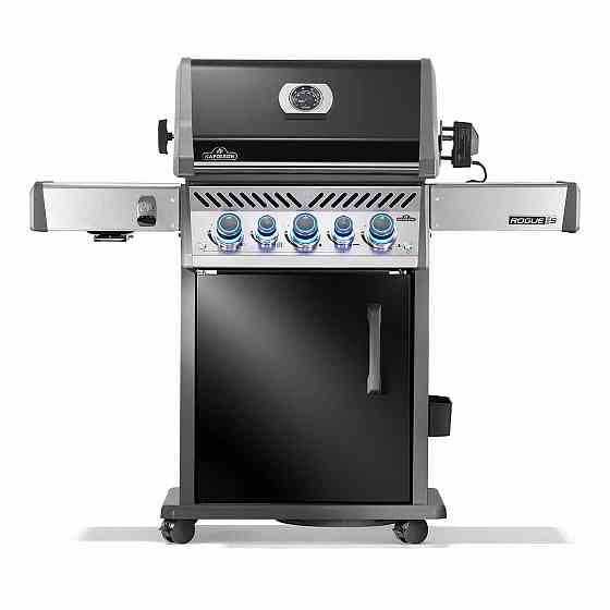 Газовий гриль Napoleon Rogue PRO-S 425 RSIB з бічним пальником Sizzle Zone і вертілем чорний RPS425RSIBPK-2-UA-R Код: 012819 Рівне