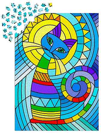 Пазл Декоративний кіт - Ornamental Cat (Enjoy-2121) Киев