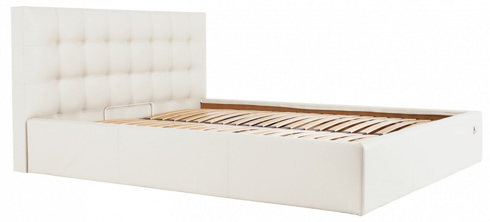 Ліжко Двоспальне Chester New VIP 180 х 190 см Fly 2200 З додатковою металевою цільнозварною рамою Білий Дніпро - фото 14