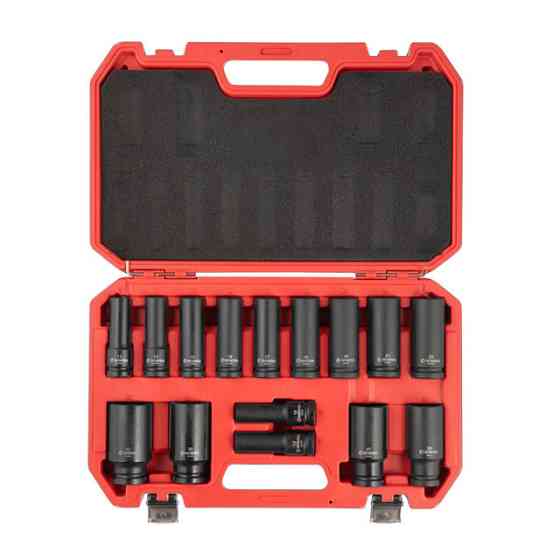 Набор головок ударных удлиненных 1/2