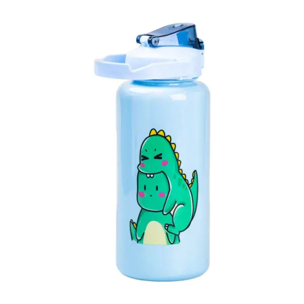 Happy Life Набір багаторазових пляшок 3 в 1 Дракоша 0.3л 0.7л 2л Синій HPZSB120013BL Киев - изображение 3