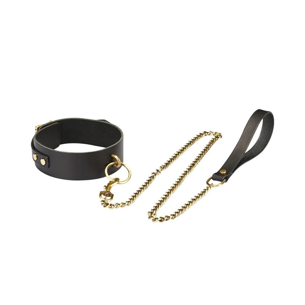 Нашийник з повідцем Liebe Seele Samurai Collar and Leash Sex Aura Київ - фото 1