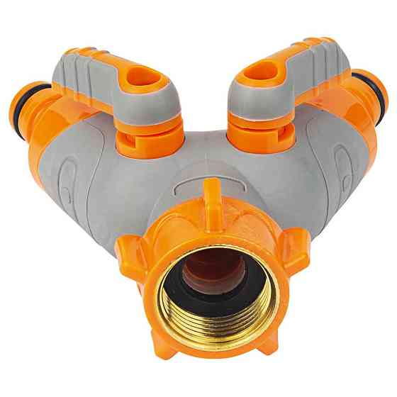 Кран распределительный с адаптерами ½