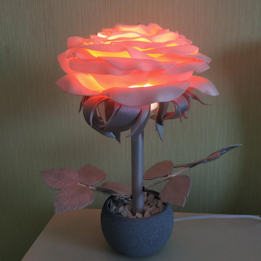 Світильник-нічник "Роза Натхнення" Дніпро - фото 1