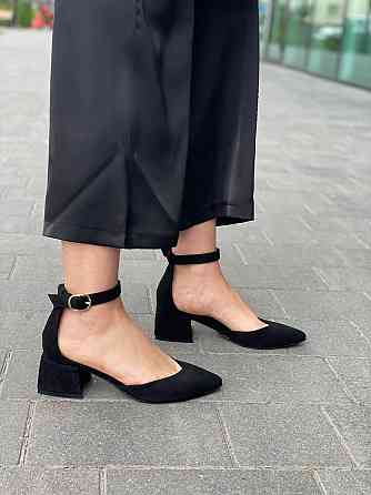 Ando-Borteggi Босоніжки жіночі Ando-Borteggi БСЖ/57 чорні (літо, замша натуральна) (4608) Коломыя