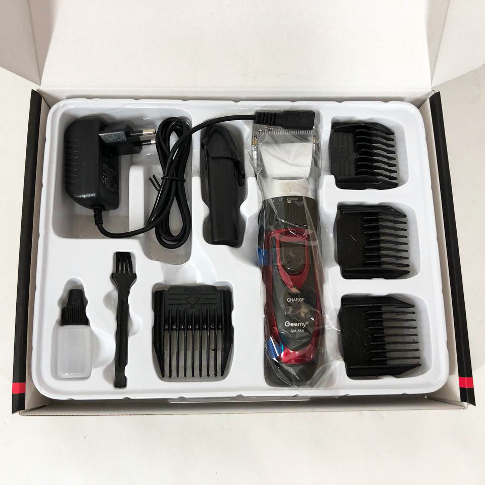 Машинка для стрижки голови, Чоловічий триммер для окантовки Електрична машинка з насадкою бороди PY-78 Львів - фото 4