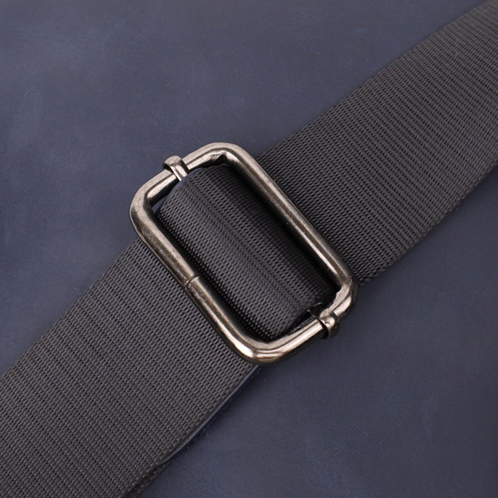 Практичная мужская сумка через плечо из винтажной натуральной кожи Синий (SHVIGEL) Киев - изображение 10