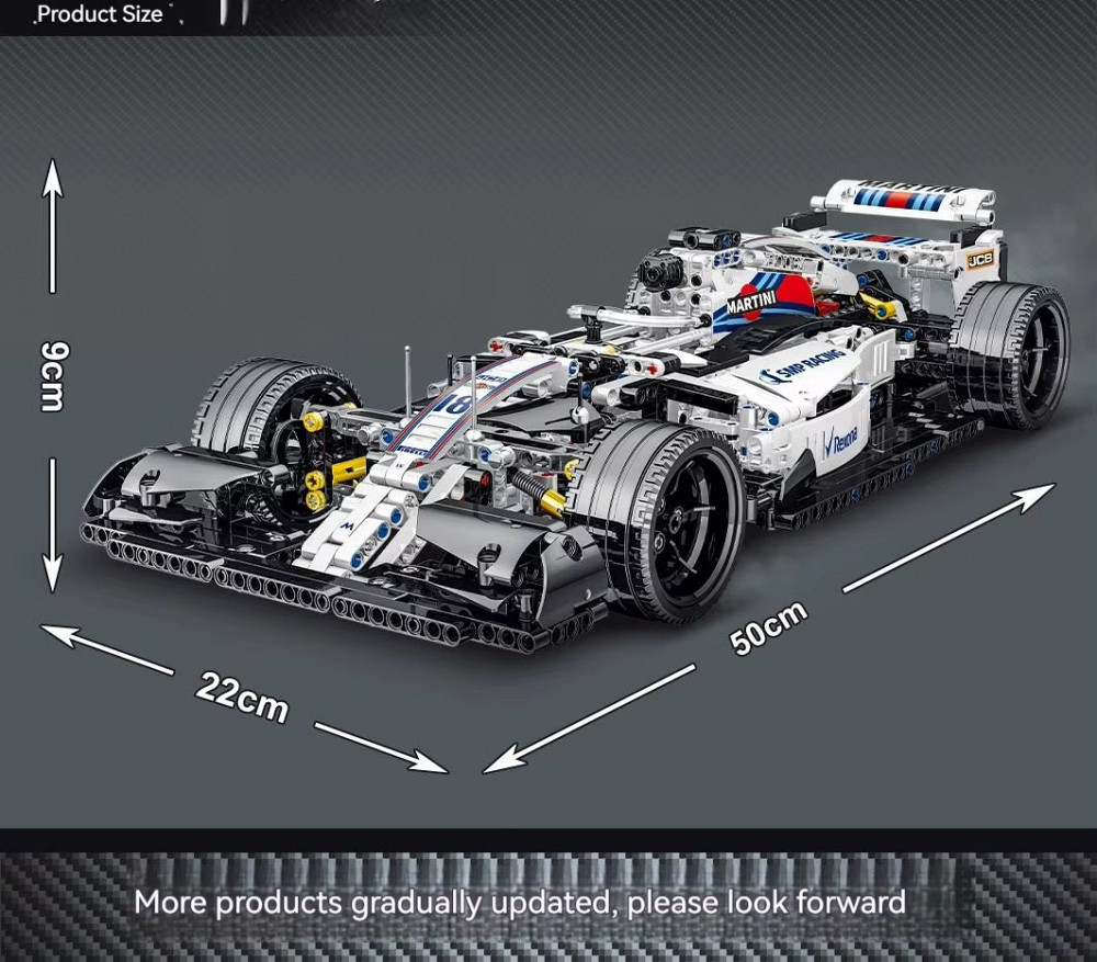 Конструктор детский спортивный болид гонка Формула-1 спортивная машина на 1152 детали Каменец-Подольский - изображение 6