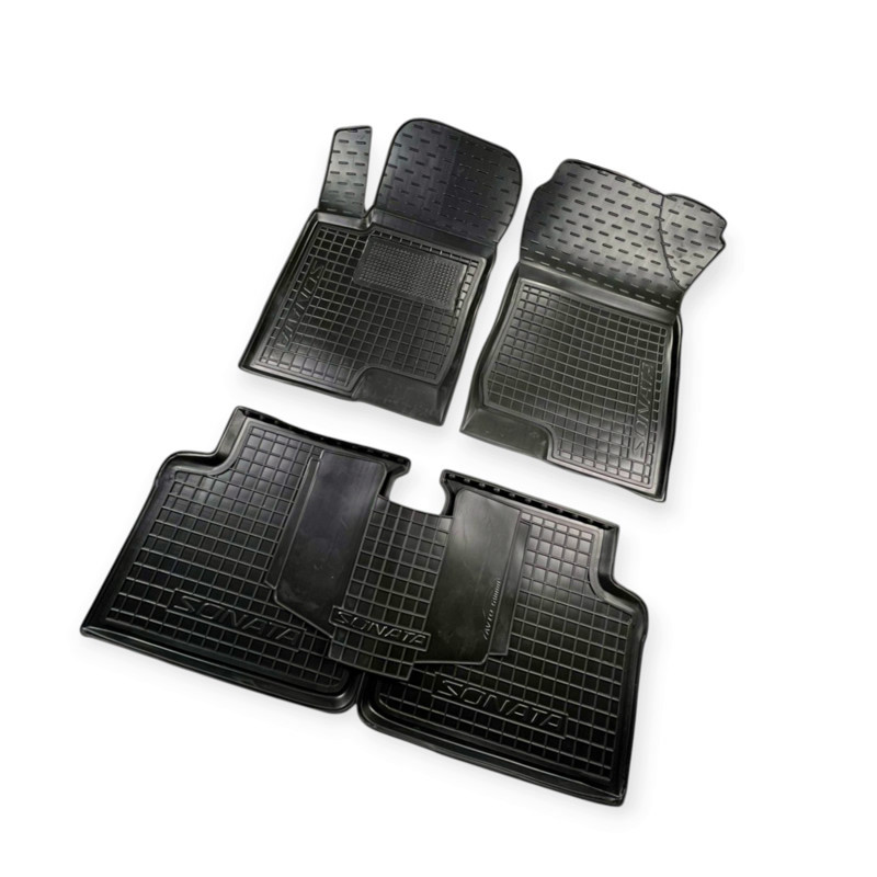 Килимки hyundai sonata nf/yf 2004-2014, kia magentis/optima 2005-2014 борт 2,5см з перемичкою Avto-Gumm салону Мукачево - фото 1