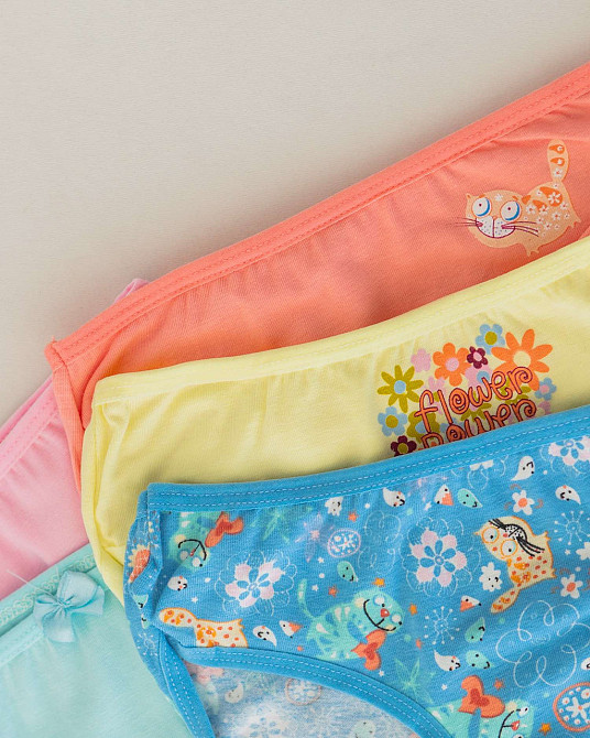 Набор детских трусиков на девочку 5 шт Nicoletta 540012 Киев - изображение 3
