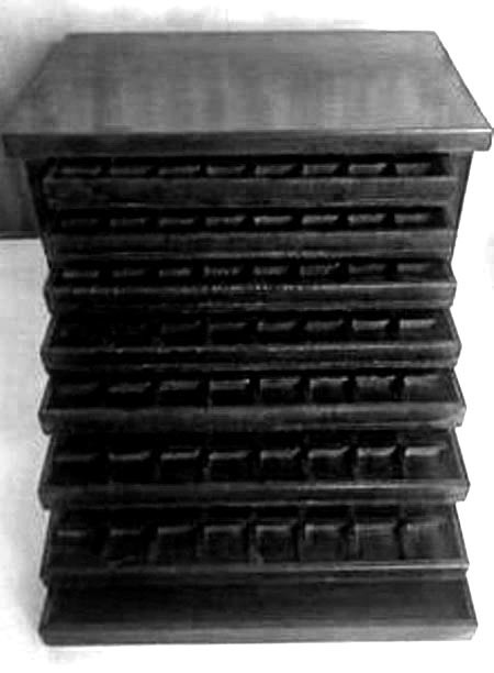 Органайзер для метизів "Бордета" венге Миколаїв - фото 1