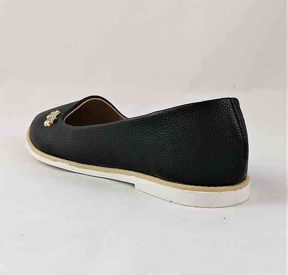 .Жіночі Балетки Чорні Мокасини Туфлі (розміри: 36) - 19 Дніпро