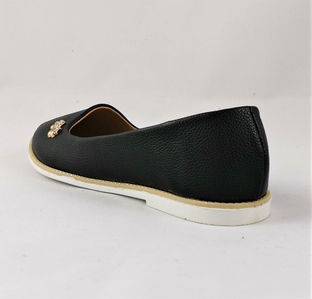 .Жіночі Балетки Чорні Мокасини Туфлі (розміри: 36) - 19 Дніпро - фото 3