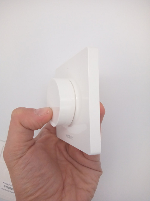 Miboxer Панель керування Мілайт бездротова з ротором біла 1 зона Київ - фото 5