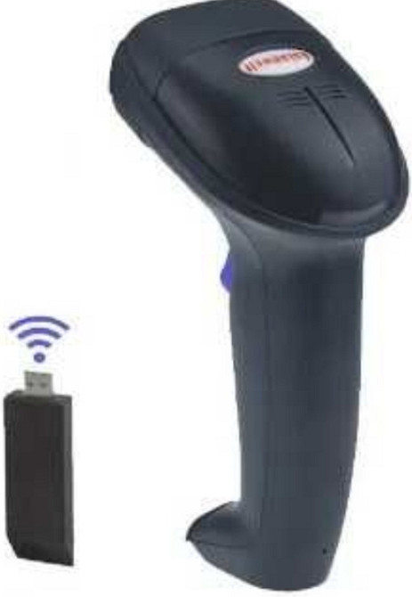 Беспроводной сканер штрихкодов ALEO AL-9108RB 2,4G Лазер беспроводной. Харьков - изображение 2