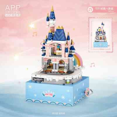 Конструктор LOZ Замок (музична скринька) (1220) Вінниця