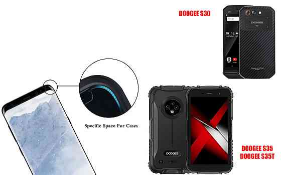 Защитное стекло HyperGlass Pro для DOOGEE S30, S35, S35T – максимальная чувствительность и защита Киев