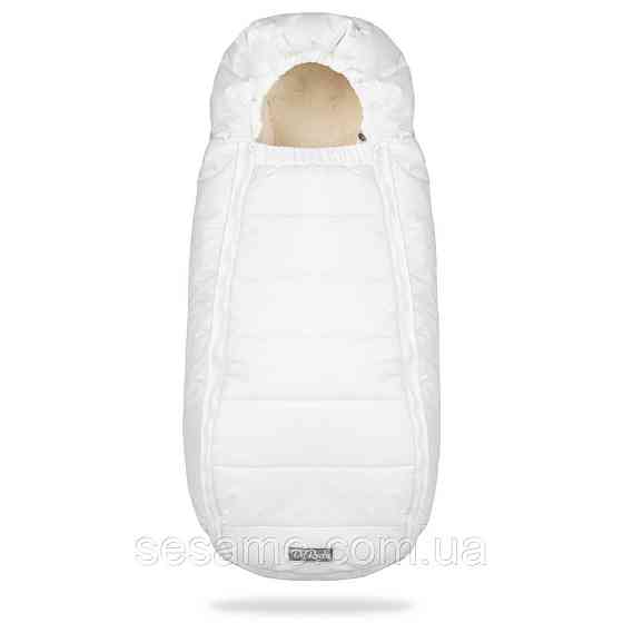 Конверт-Кокон на овчине Baby XS ДоРечі Белый Без опушення Харків