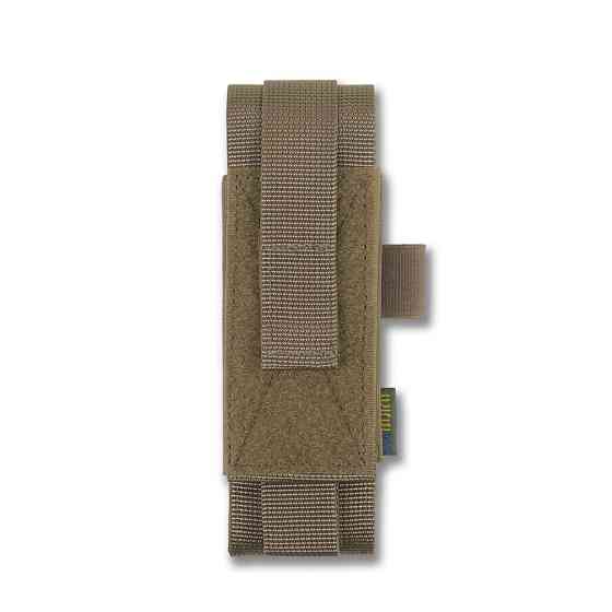 Подсумок под турникет открытого типа с креплениями для тактических ножниц и маркера койот Киев