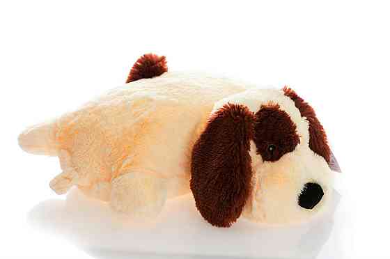 Подушка Алина собачка Шарик 55 см персиковый Киев