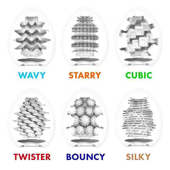 Мастурбатор-яйце Tenga Egg Wavy Sex Aura Київ