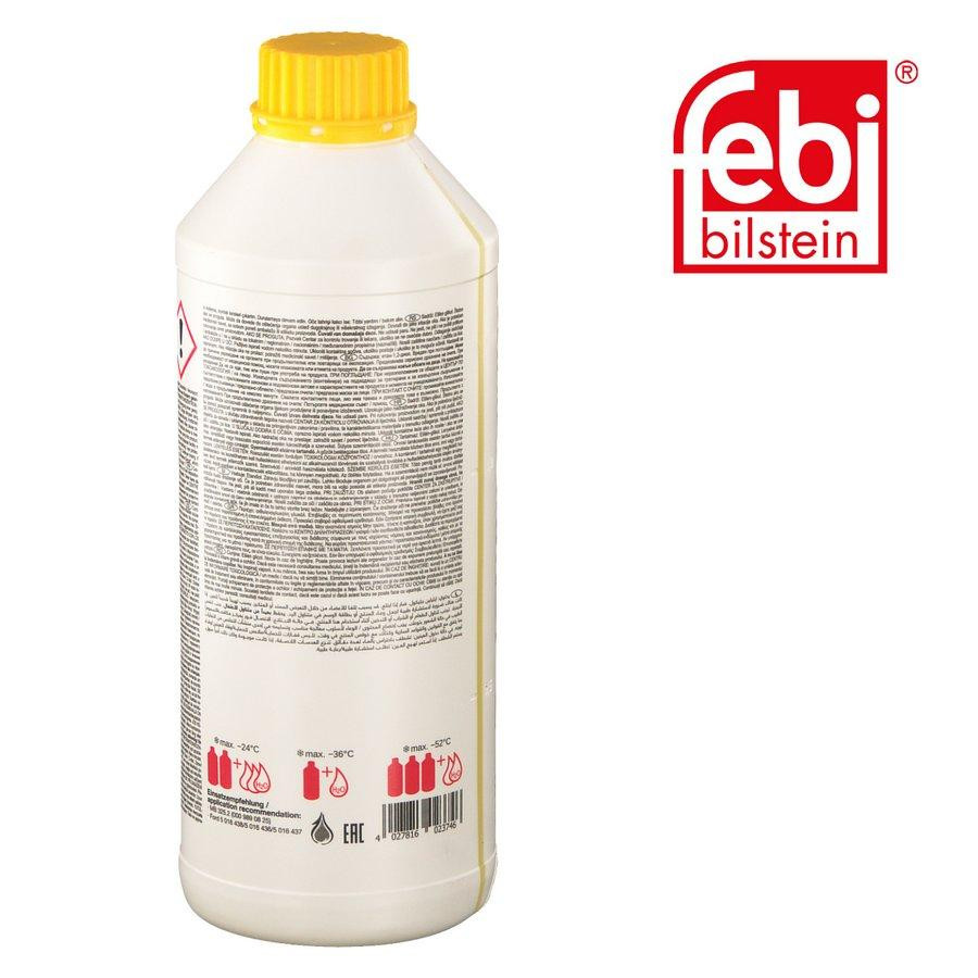 Febi 02374 — Антифриз G11 (жовтий) 1.5L | Надійний захист системи охолодження та стабільна робота двигуна Ковель - фото 2