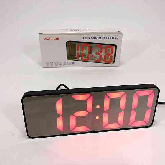 Часы настольные классные VST-898-1, Цифровые часы настольные Электронные с цифровым дисплеем PS-91 Ивано-Франковск