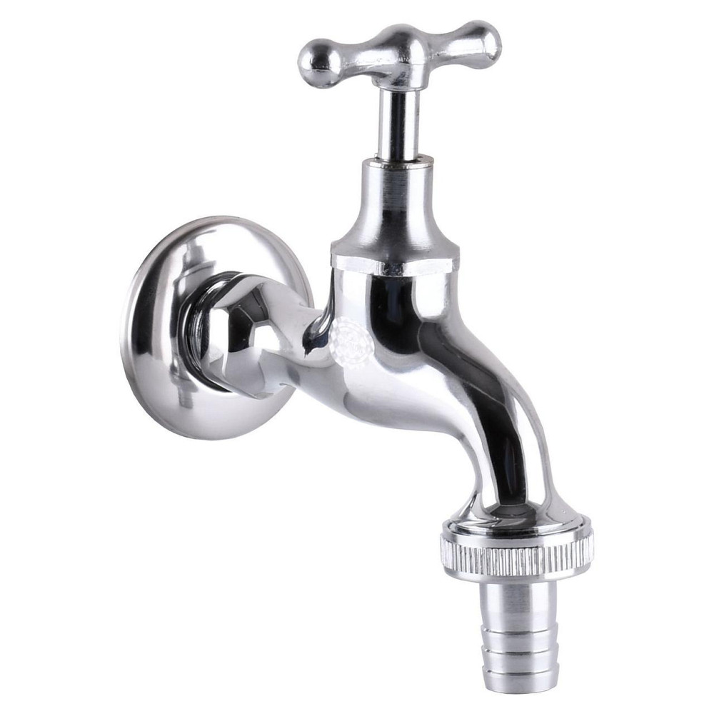 Кран SOLOMON вентильний для поливу 1/2″ CHROM T5071 (000001322) Київ - фото 3