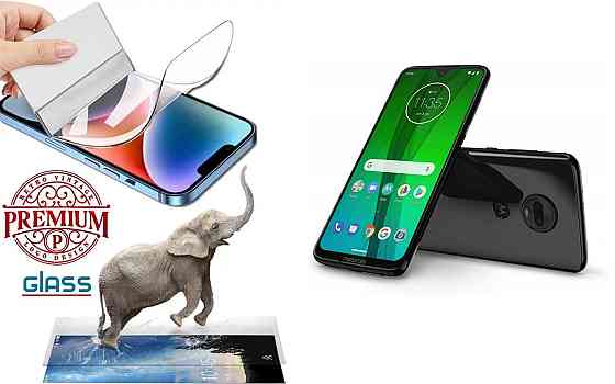 Полиуретановая пленка Motorola Moto G7, Moto G7 Power, Premium, толщина 0,2 мм Киев