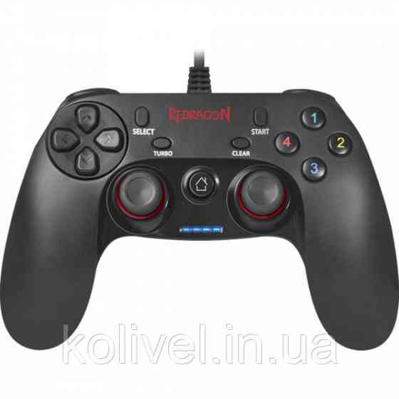 Геймпад Redragon Redragon Saturn USB Xinput-PS3, 12 кн., 2 стіка (75057) Киев