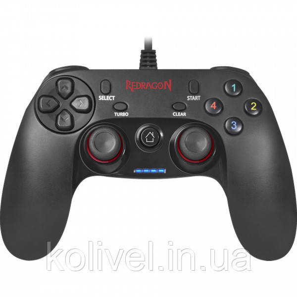 Геймпад Redragon Redragon Saturn USB Xinput-PS3, 12 кн., 2 стіка (75057) Киев - изображение 1