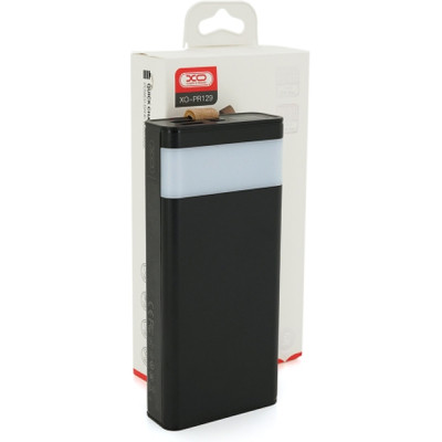 Батарея універсальна XO 20000mAh, PD/20W, QC/22.5W, flashlight, Micro-USB, Type-C, USB-A*2, black (XO-PR129 / 29303) Вінниця - фото 2