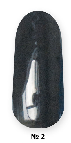 Гель -лак №2 UV Gel-Lacguer SOFIA 8.6 мл США (ярко черный) Киев - изображение 1