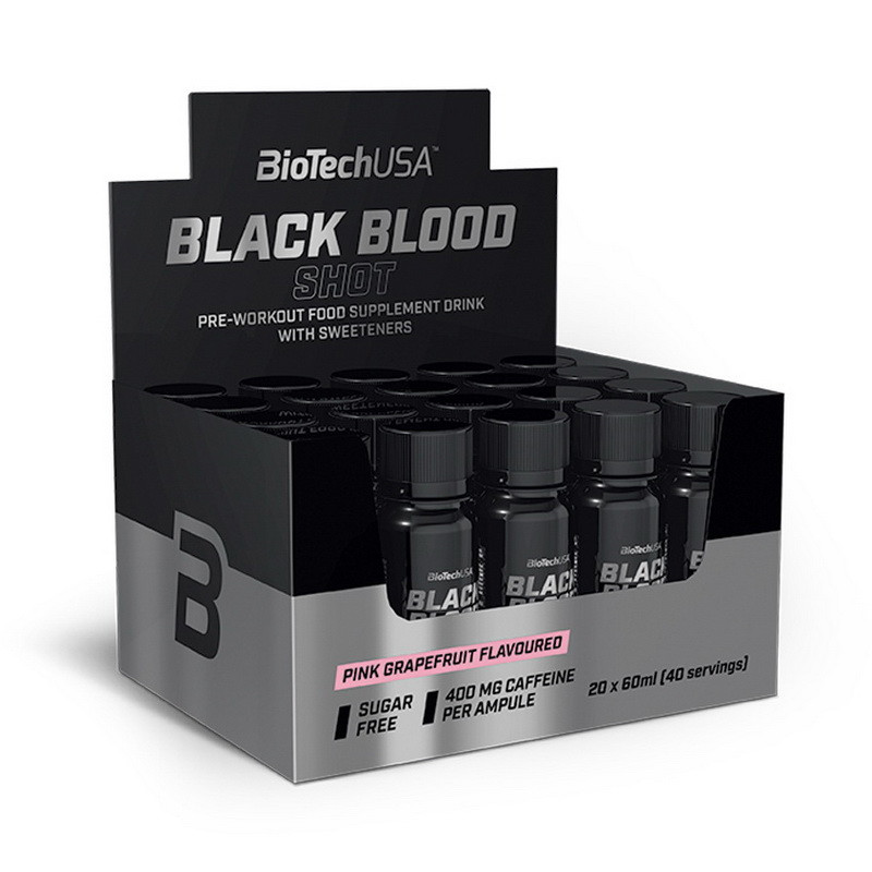 Black Blood Shot (20*60 ml, pink grapefruit) Луцк - изображение 1