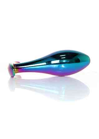 Анальная металлическая пробка Plug-Jewellery Multicolour PLUG- Clear L Sex Aura Киев