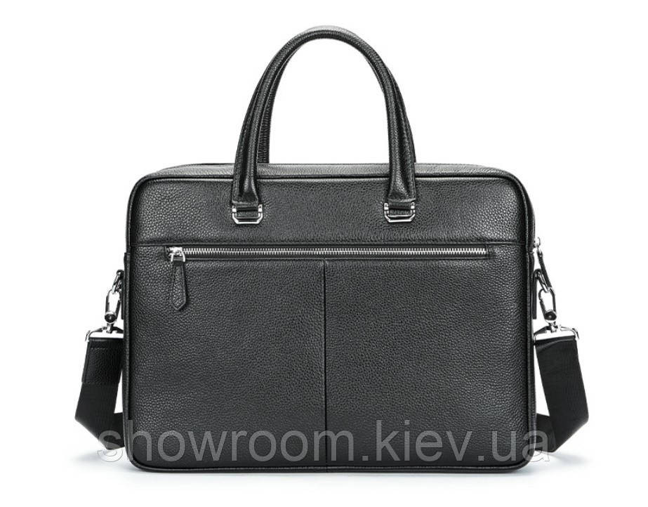 Чоловіча сумка для ноутбука під рептилію Leather Collection (9961) Київ - фото 6