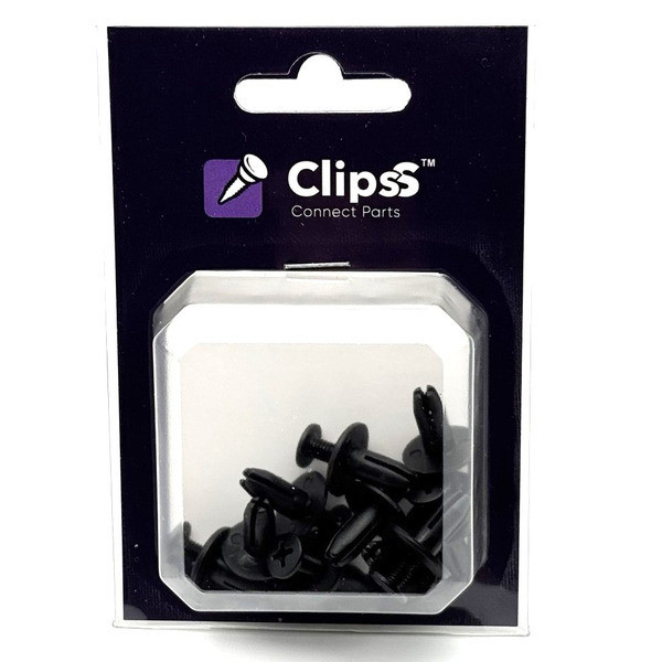 Закрутка кріплення обшивки Clipss — для Honda, Toyota, Nissan | 01553-01203, 90683-SA5-003, 90467-06153, 90409-06319, 11012 Ковель - фото 1