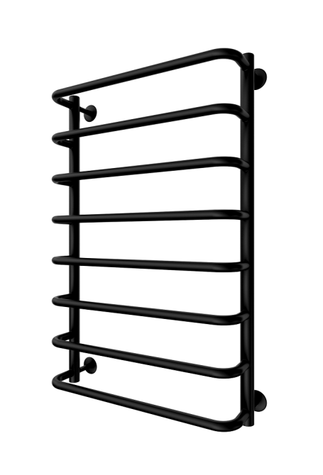 Водяной полотенцесушитель Mario INOX Стандарт 770х530/500 черный мат Киев - изображение 1