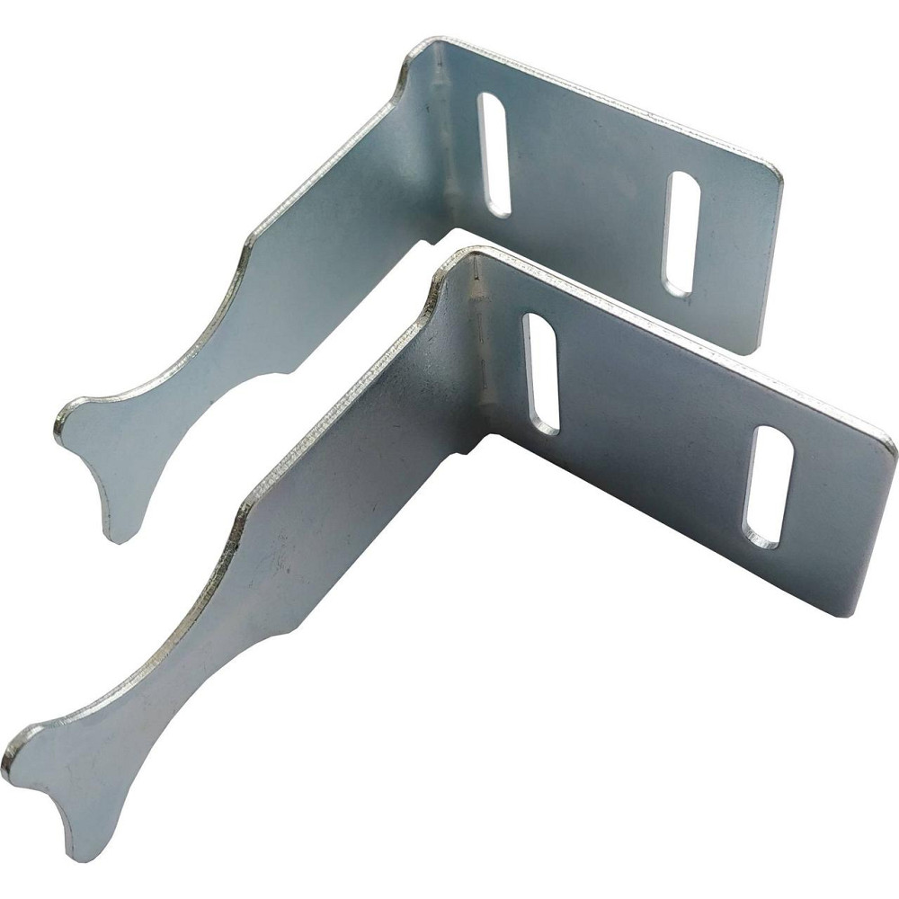 Комплект кронштейнов радиатора CRISTAL NS-1012 угловой оцинкованный 100x77x47мм (2шт) Киев - изображение 1