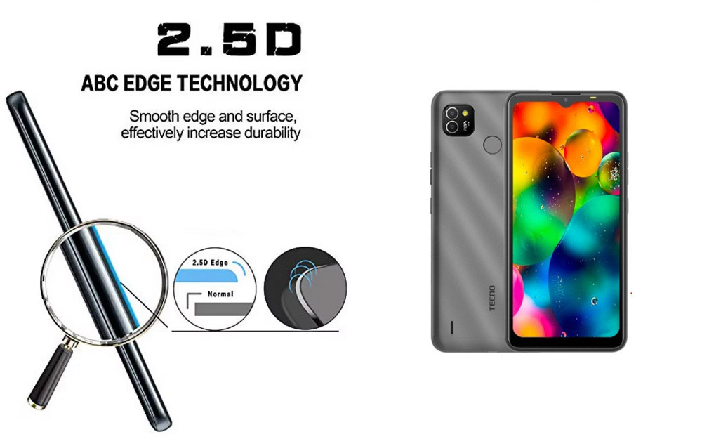 Захисне скло ArmorGlass для Tecno POP 4 BC1s – стійке до подряпин та ударів Київ - фото 2
