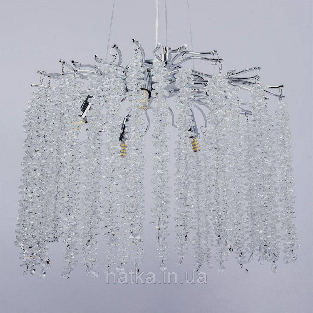 Люстра підвісна WM-7003 400-G9*5-38 CR Київ - фото 4