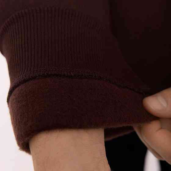 Шоколадное худи оверсайз мужское Pobedov Urbanist. Худи шоколадное мужское зима Киев