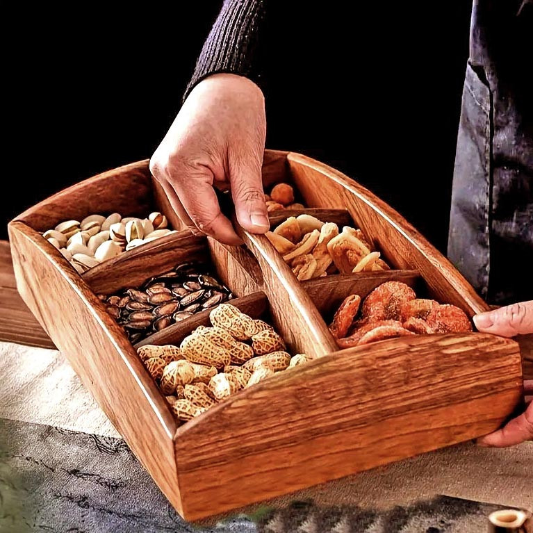 Менажниця дерев'яна "Фахітас" шафран Миколаїв - фото 1