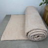 Простирадло-покривало жаккардове махрове 100% Бавовна GM TEXTILE 190x200см 400г/м2 (Бежевий)